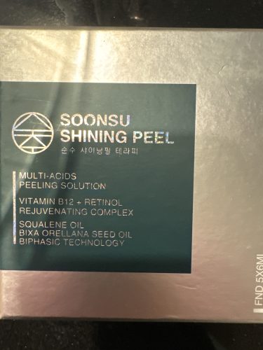 Soonsu Shining Peel photo review