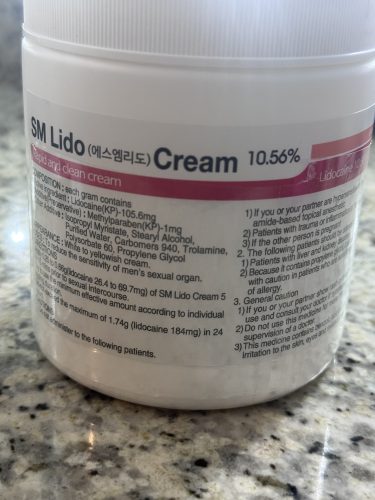 Click to view full screen SM Lido Cream (500g) photo review