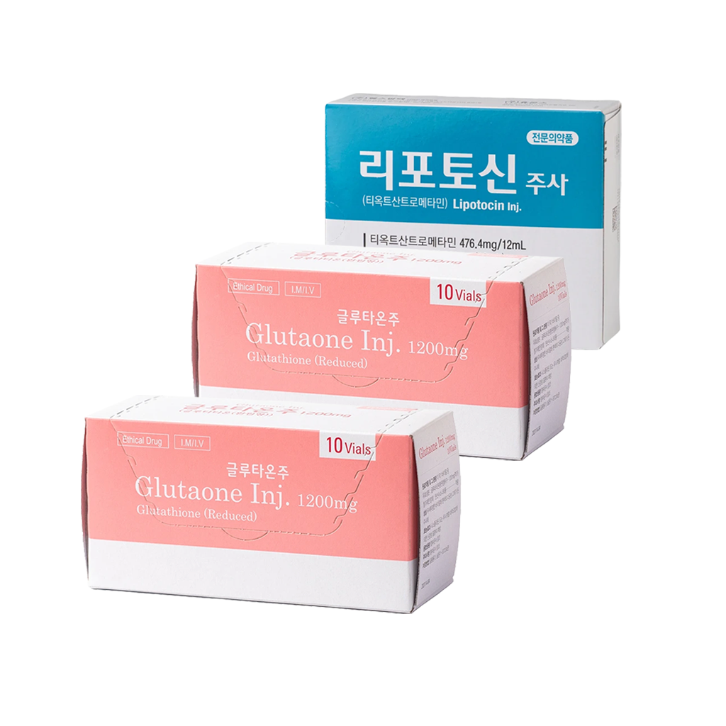 Glutaone 1200mg ×2 + Lipotocin Set - photo 3